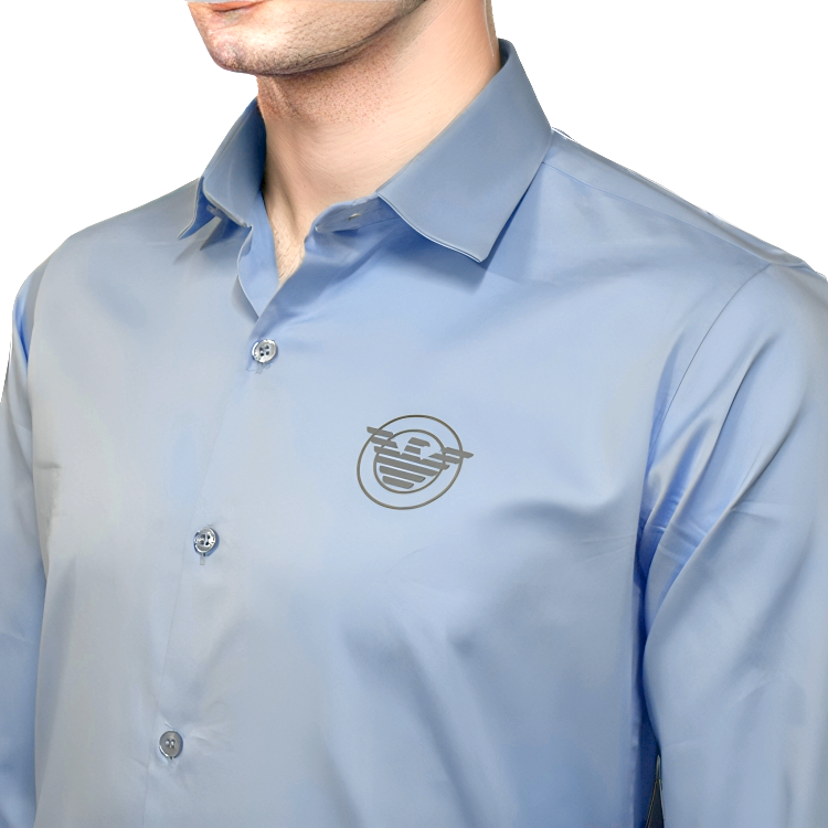 Giorgio Armani Sky Blue Premium Quality Shirt-2