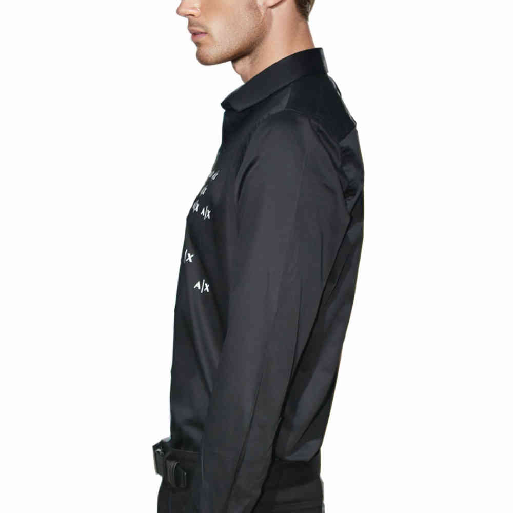 Armani Exchange Black Premium Quality Men's Shirt-2