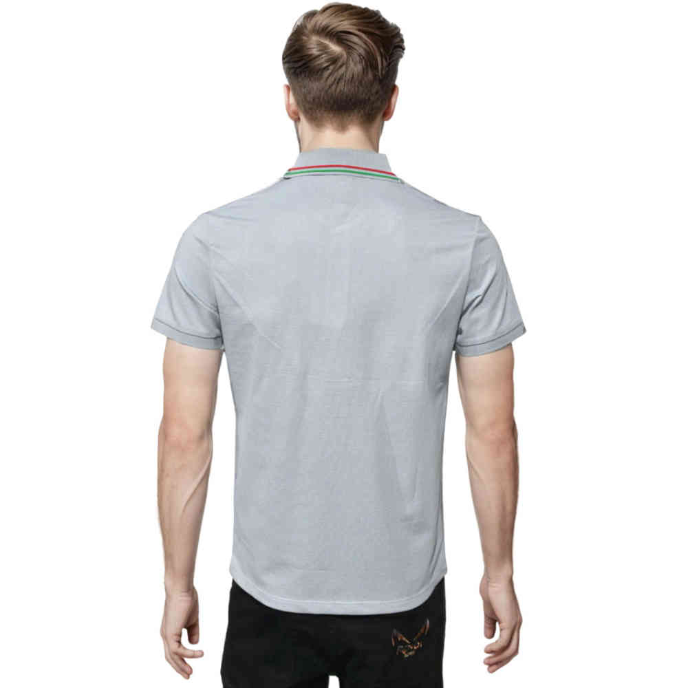 Gucci Light Blue Premium logo Embroidered T-shirt-1