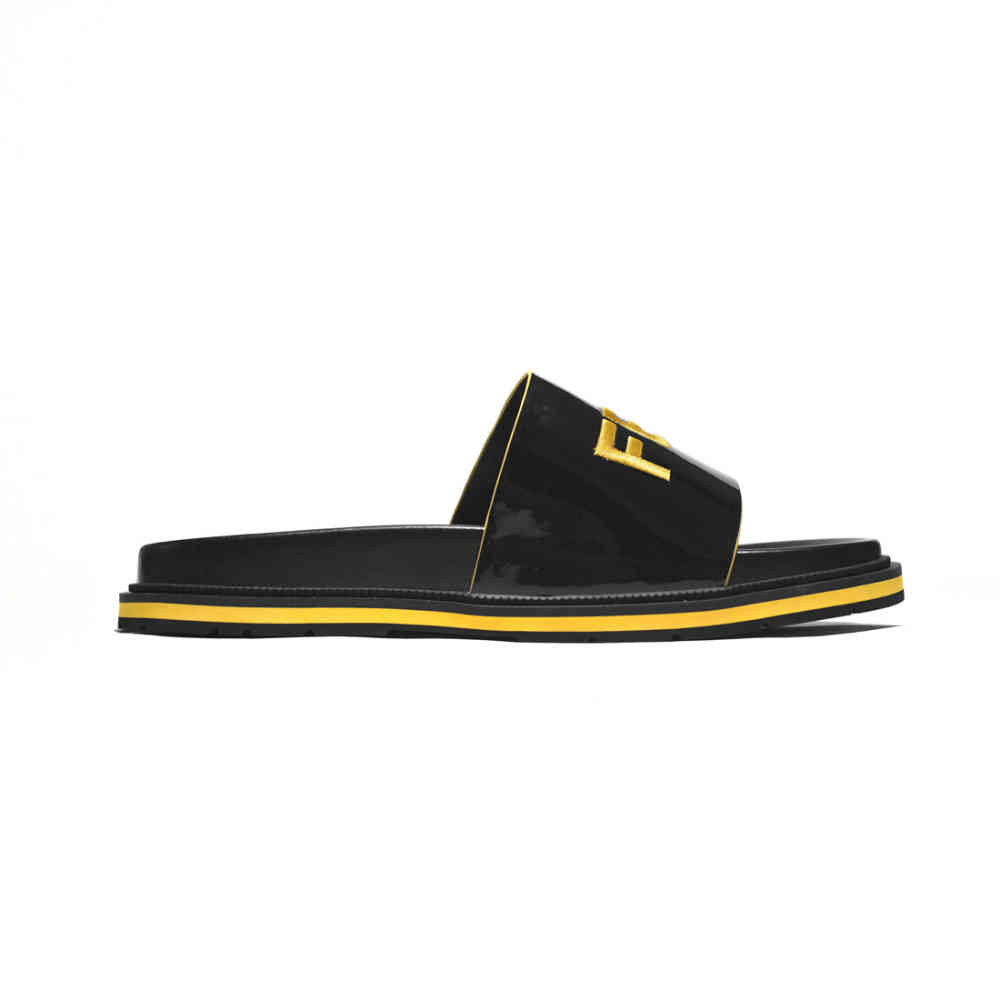 Fendi Black Premium Quality Men's Flip-flops-2