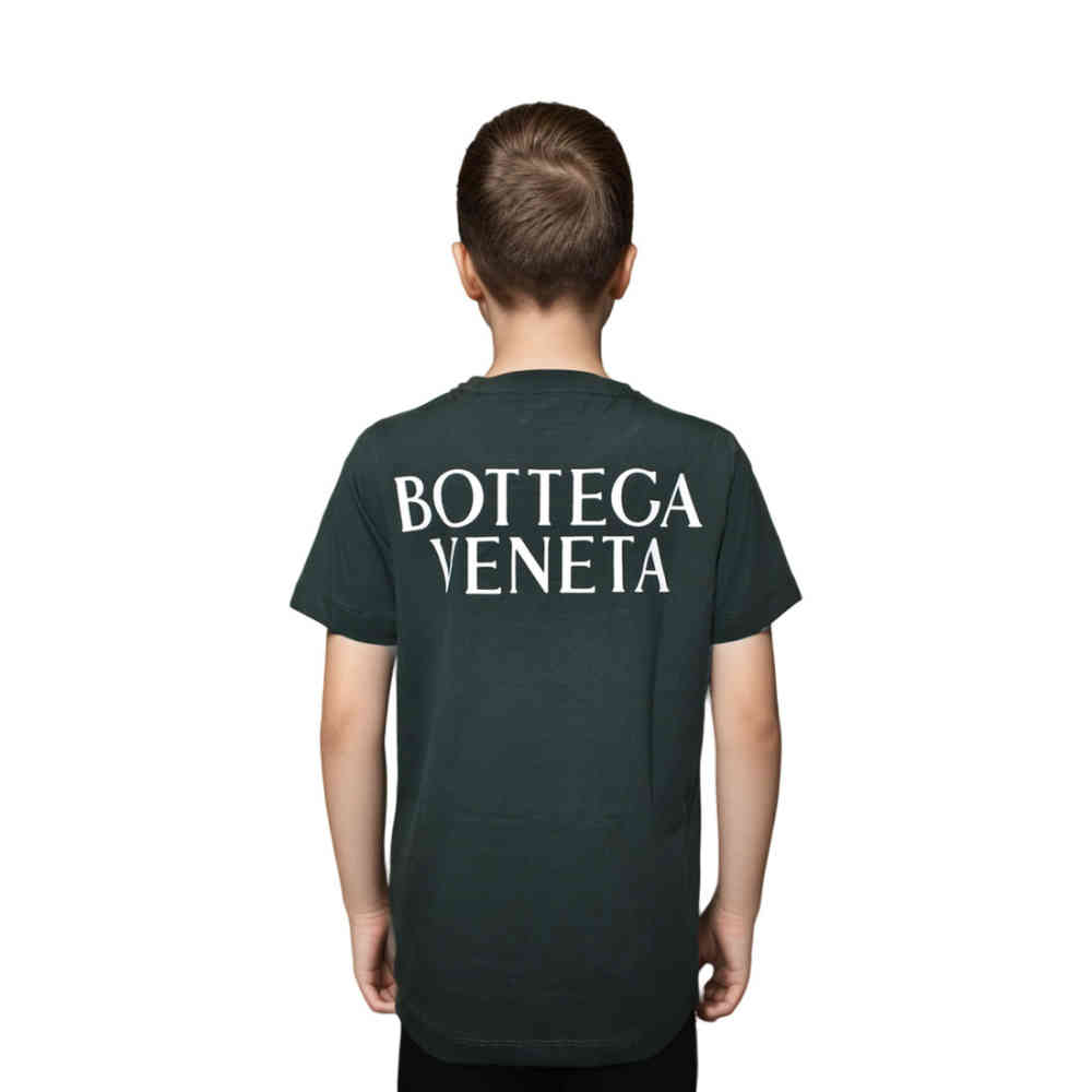 Bottega Veneta Green Premium Kids T-shirt-1
