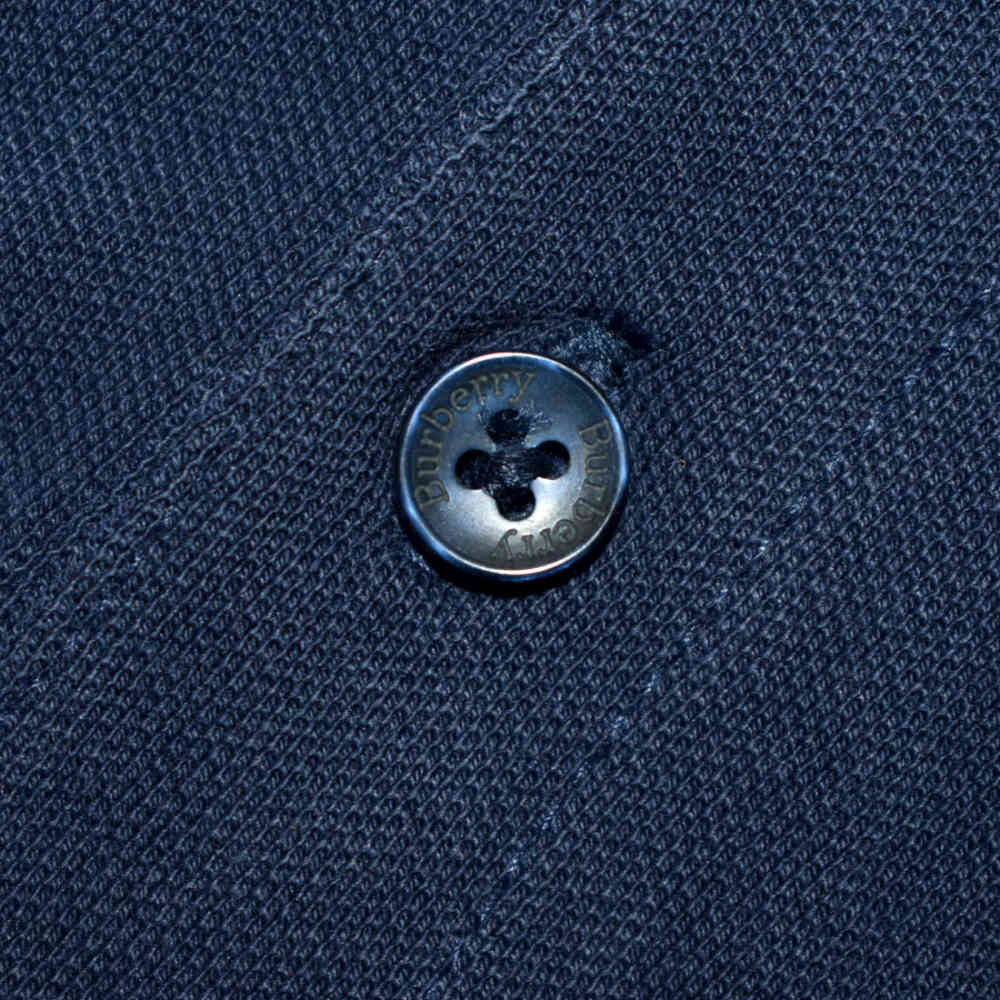 Burberry Blue Premium Kids Polo T-shirt-thumb-4