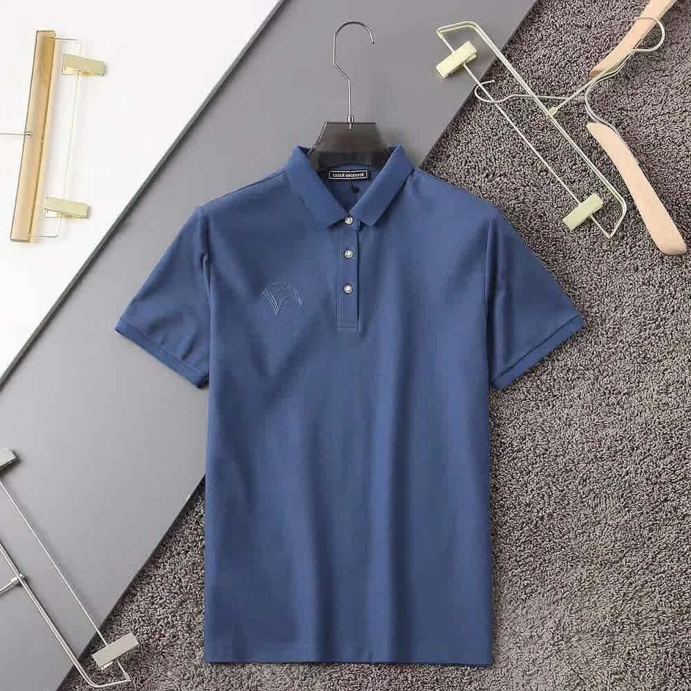 Stefano Ricci Dark Blue Premium Quality T-shirt-5