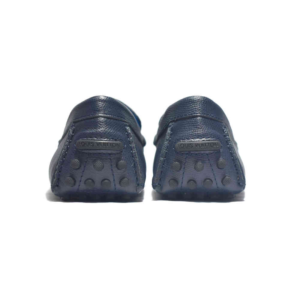 Louis Vuitton Blue Premium Luxury Loafers-4