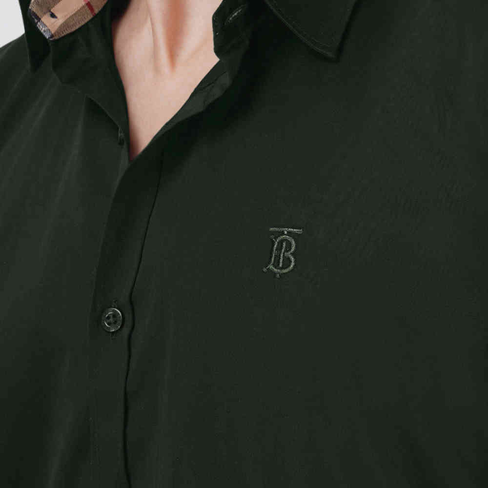 Burberry Green Premium Quality Shirt-2
