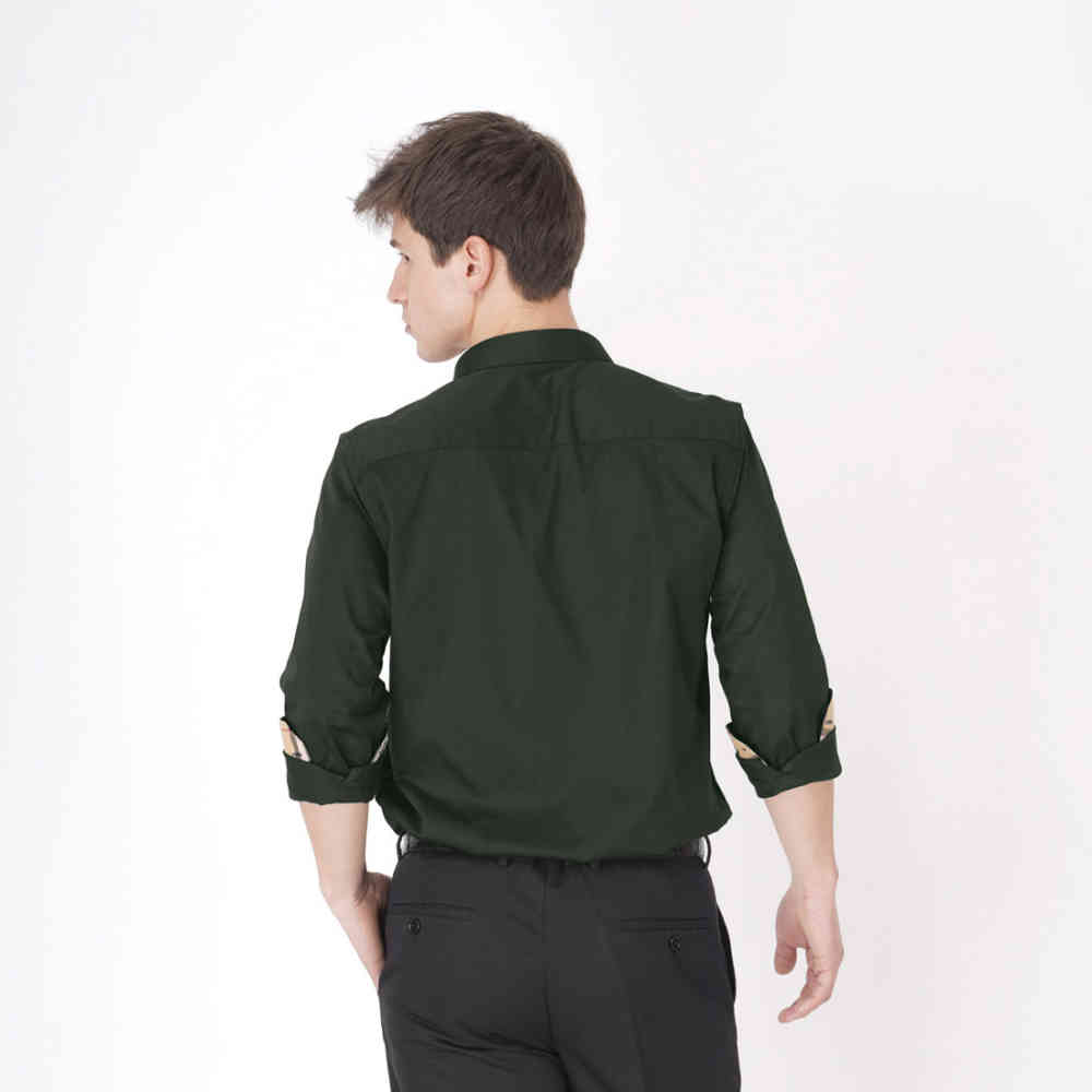 Burberry Green Premium Quality Shirt-1