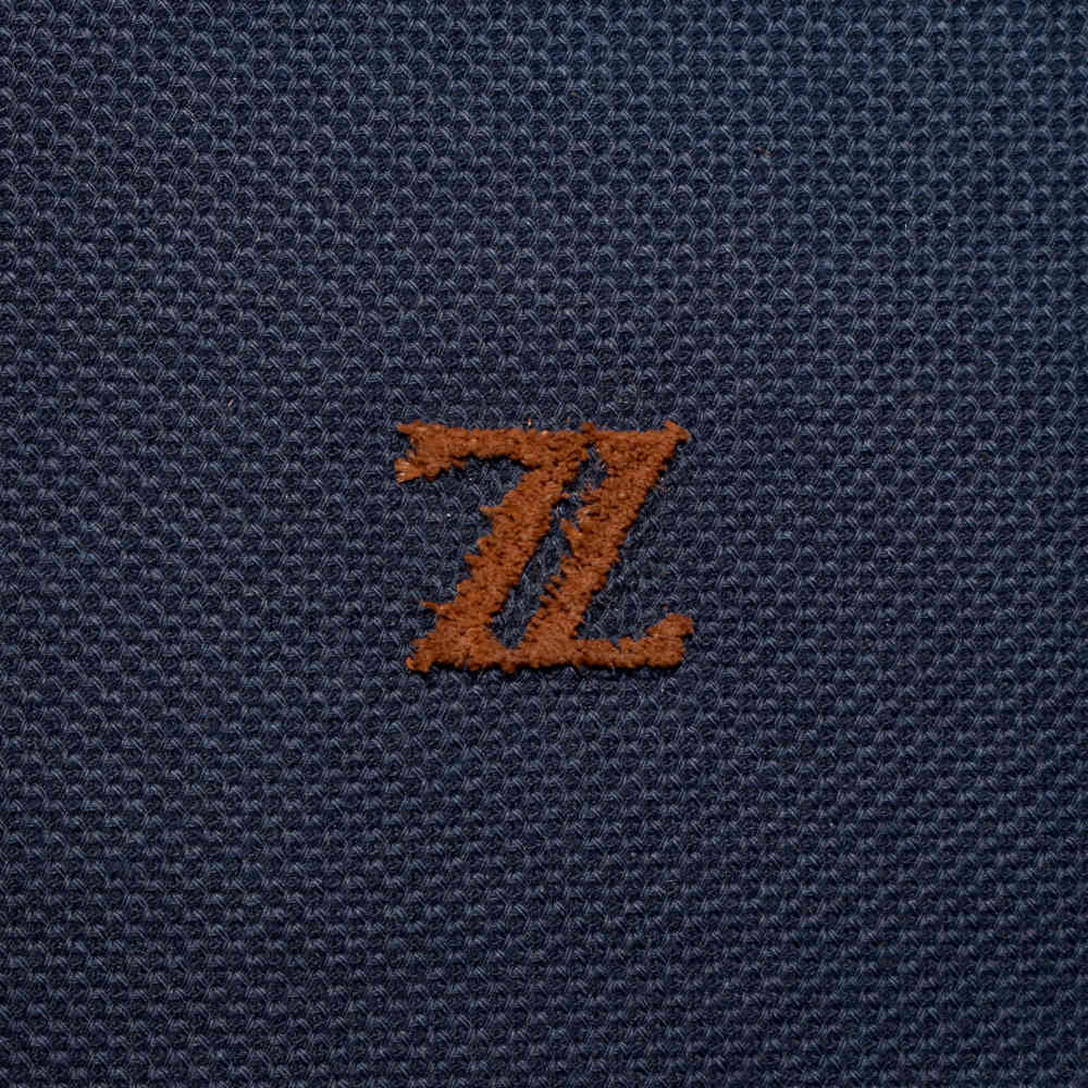 Zegna Blue Premium Quality T-shirt-3