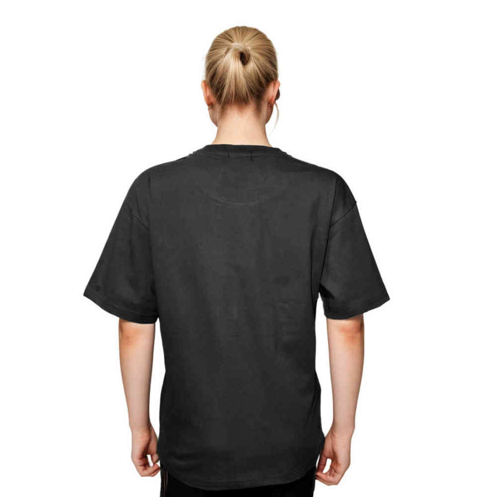 Burberry Logo Print Black Women Oversized T-shirt-1