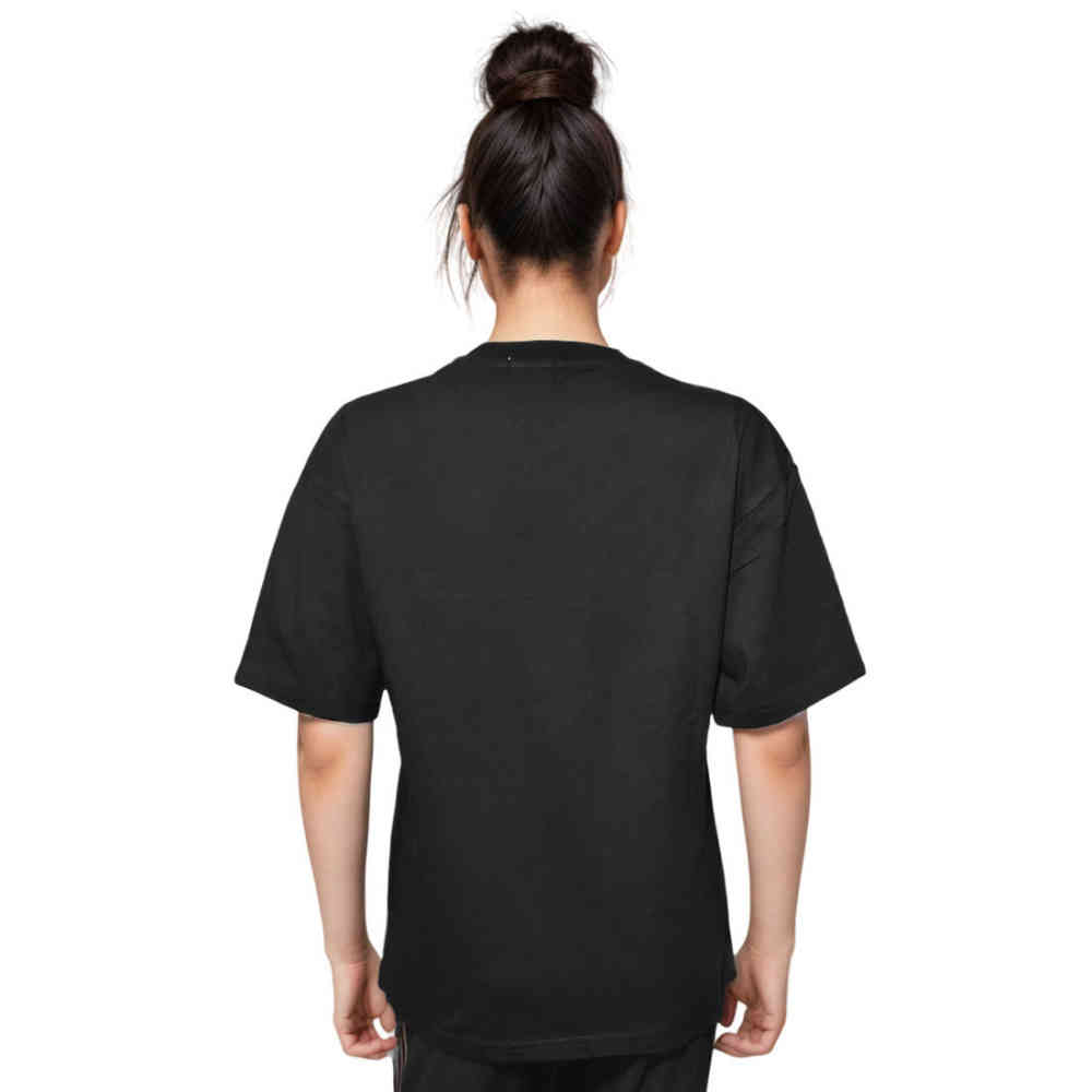 Burberry Black Teddy Print Women Oversized T-shirt-thumb-1