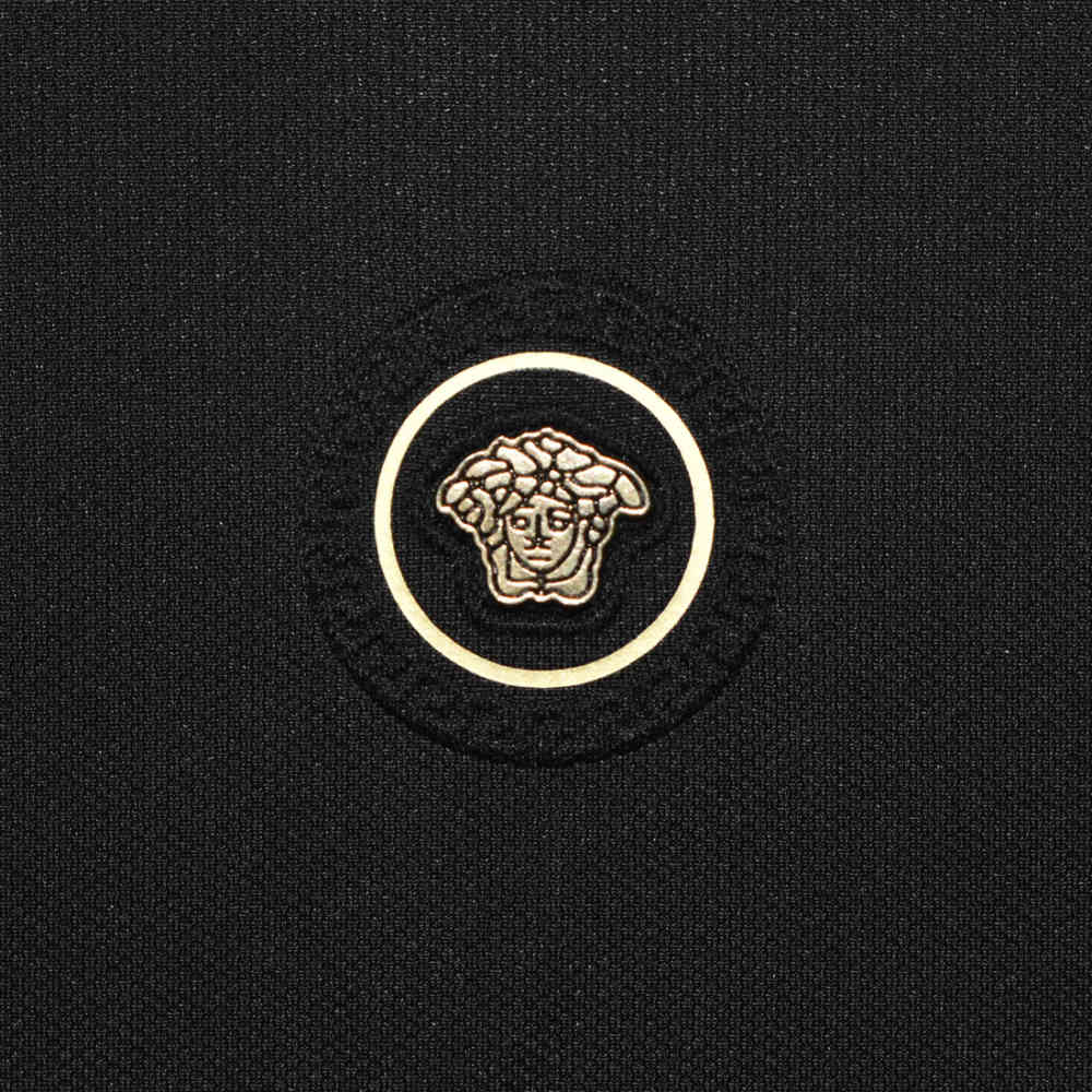 Versace Black Premium Quality Polo T-shirt-3