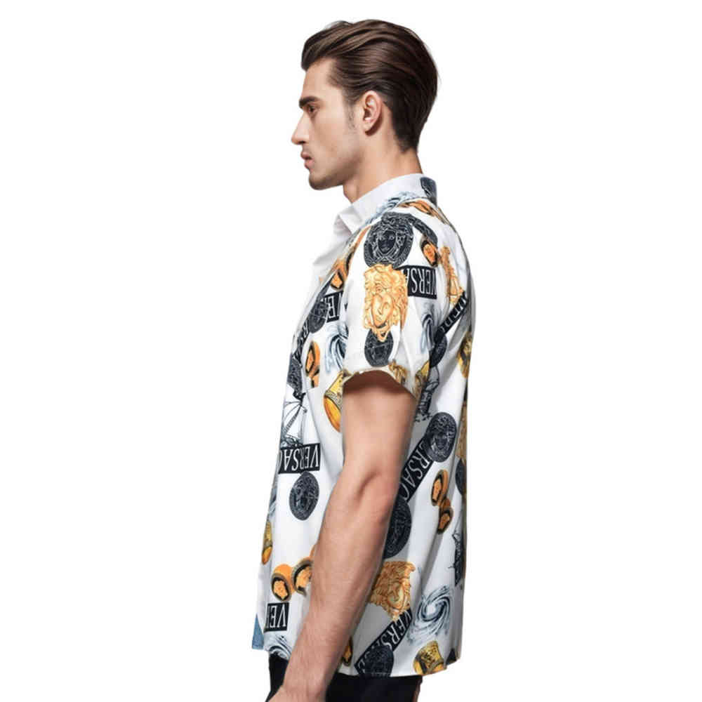 Versace Premium Quality Half Sleeve Printed Shirt-2