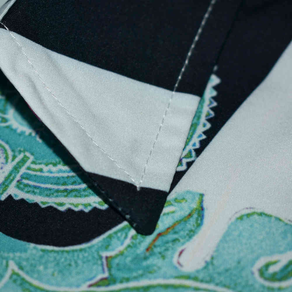 Versace Black & White Premium Quality Half Sleeve Shirt-thumb-3
