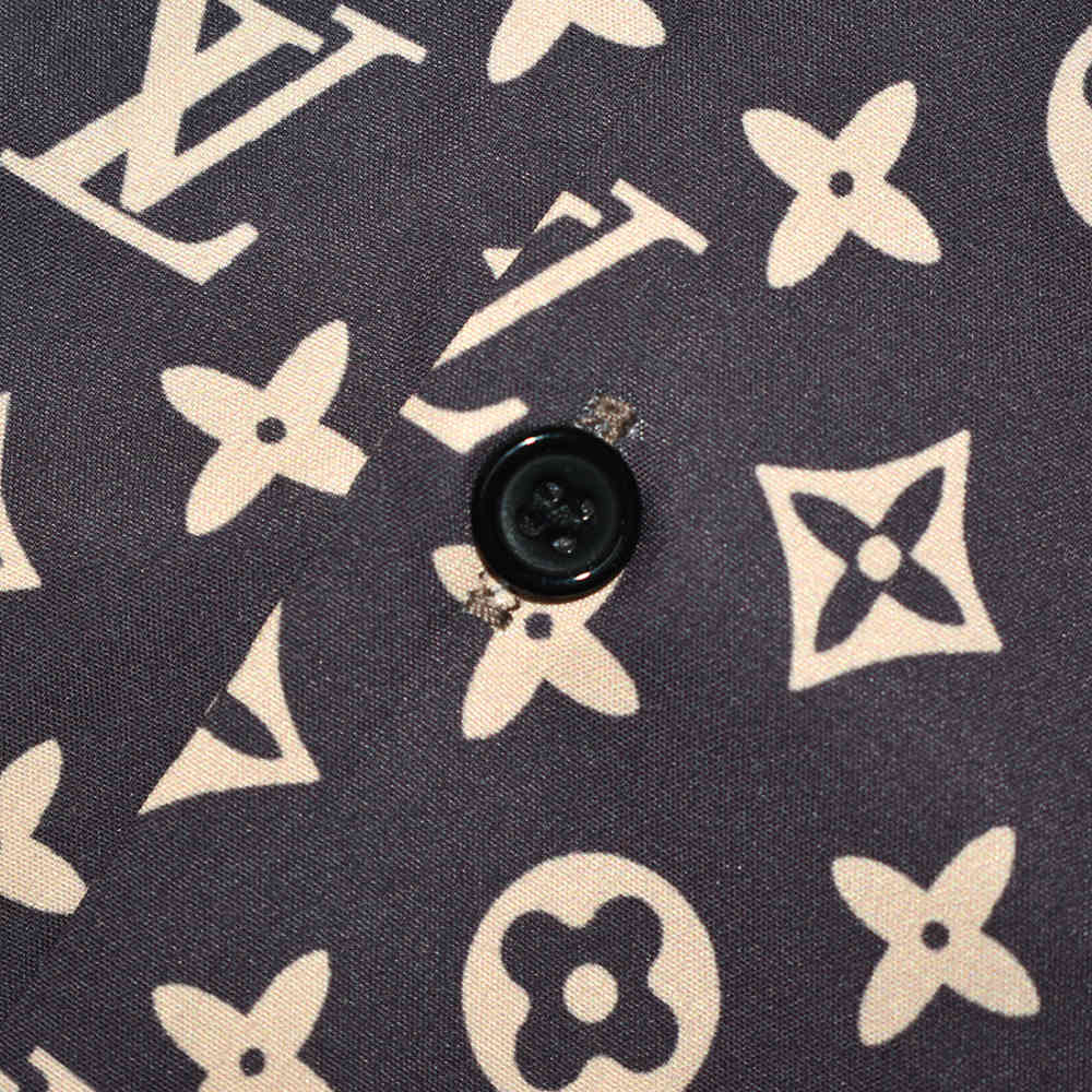 Louis Vuitton Brown Premium Quality Shirt-4