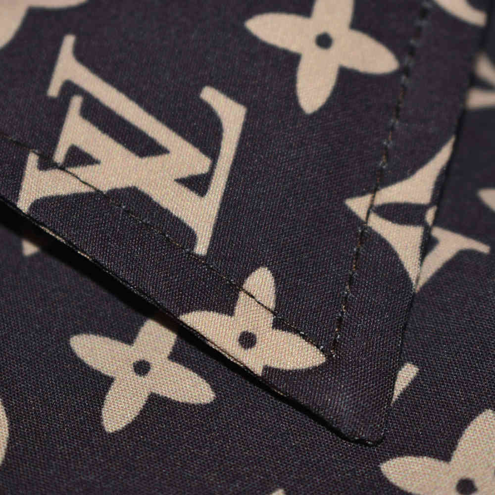 Louis Vuitton Brown Premium Quality Shirt-3