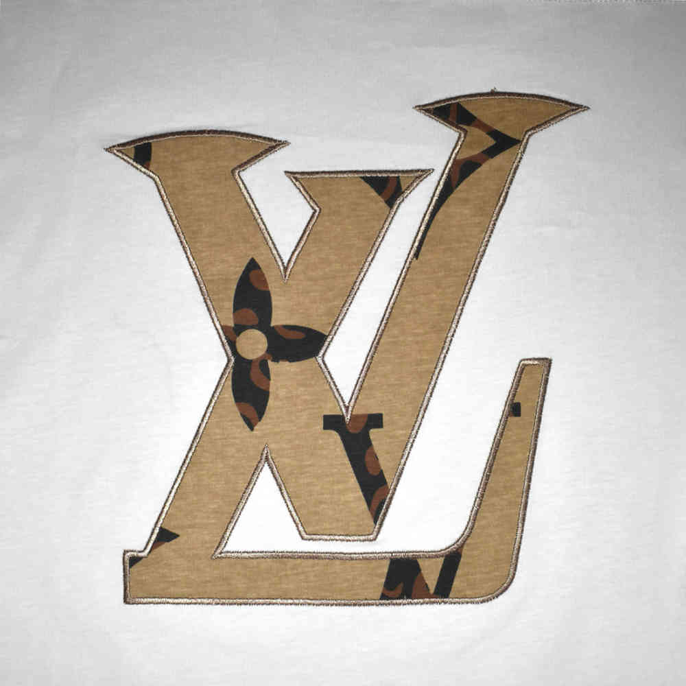Louis Vuitton White Premium Girls Co-ord Set-thumb-3
