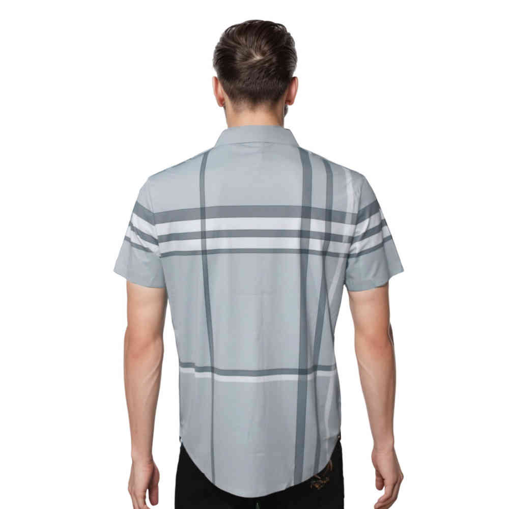 Burberry grey Checks Premium Shirt-1