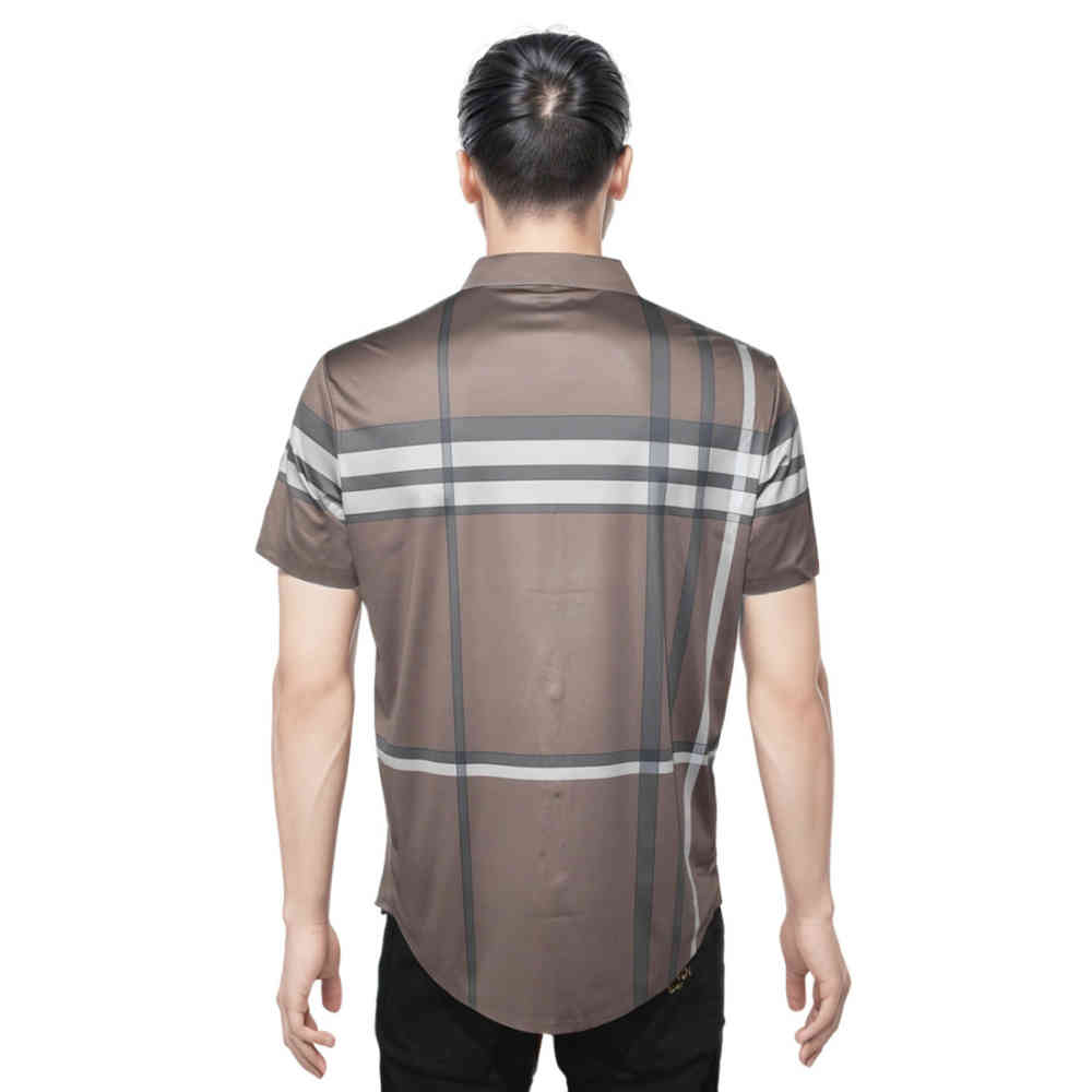 Burberry Brown Check Premium Quality Shirt-1