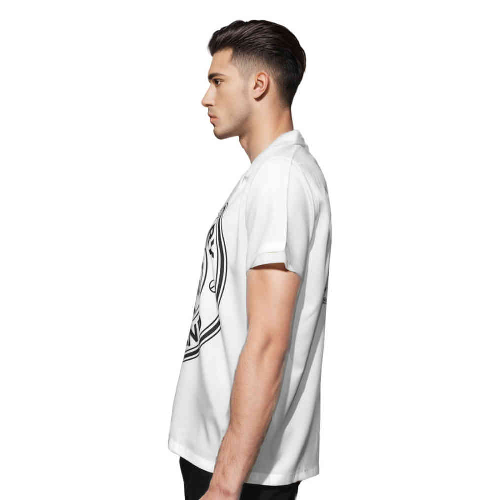 Burberry England White Satin Half Sleeves Shirt-thumb-2