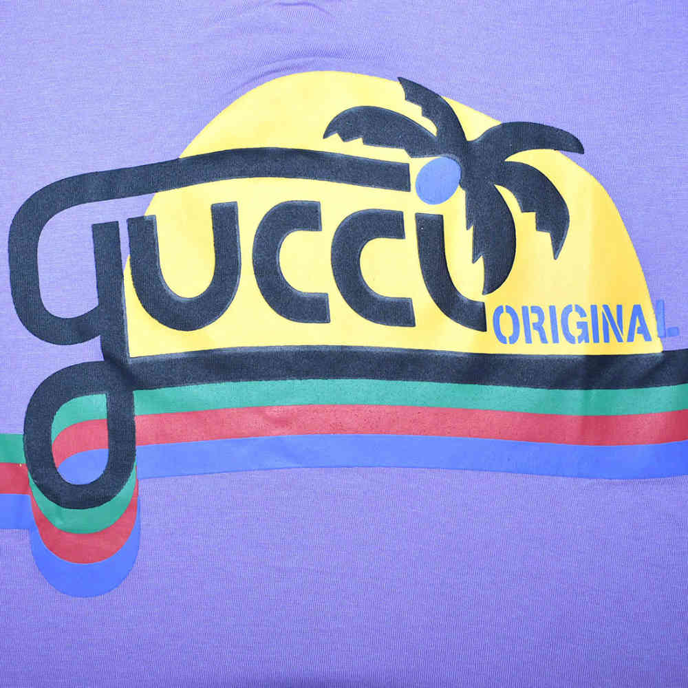 Gucci Purple Premium Quality Kids T-shirt-thumb-3