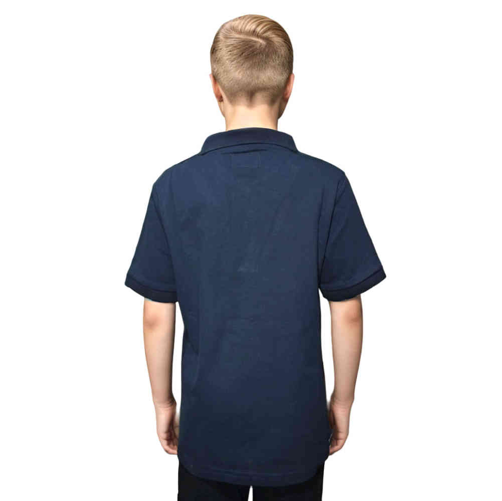 Burberry Tiger Embroidered Navy Blue T-shirt-1