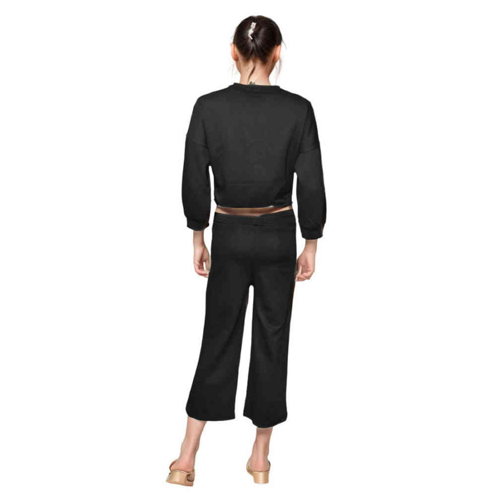 YSL Black Premium Girls Co-ord Set-thumb-1