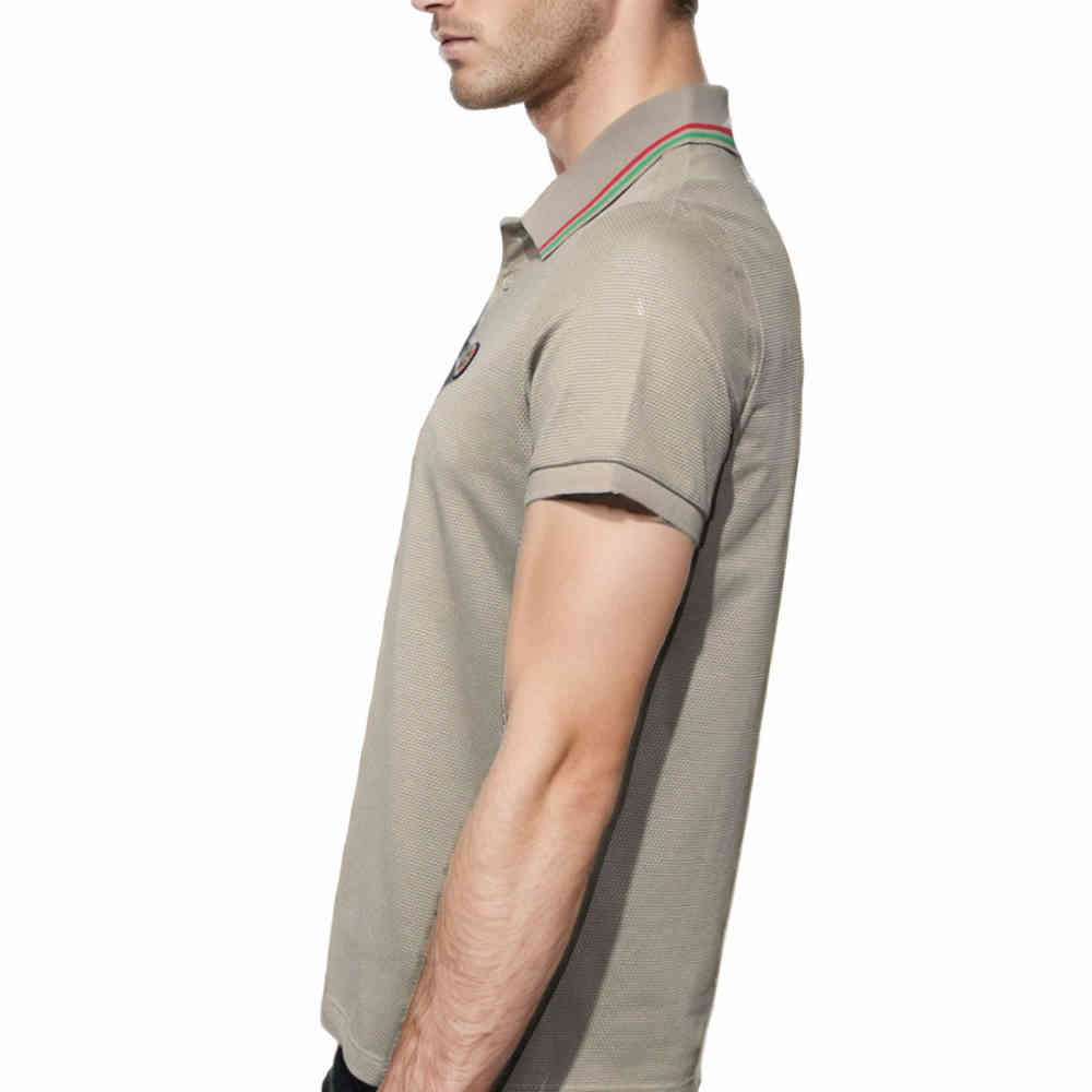 Gucci Brown Premium logo Embroidered T-shirt-thumb-2