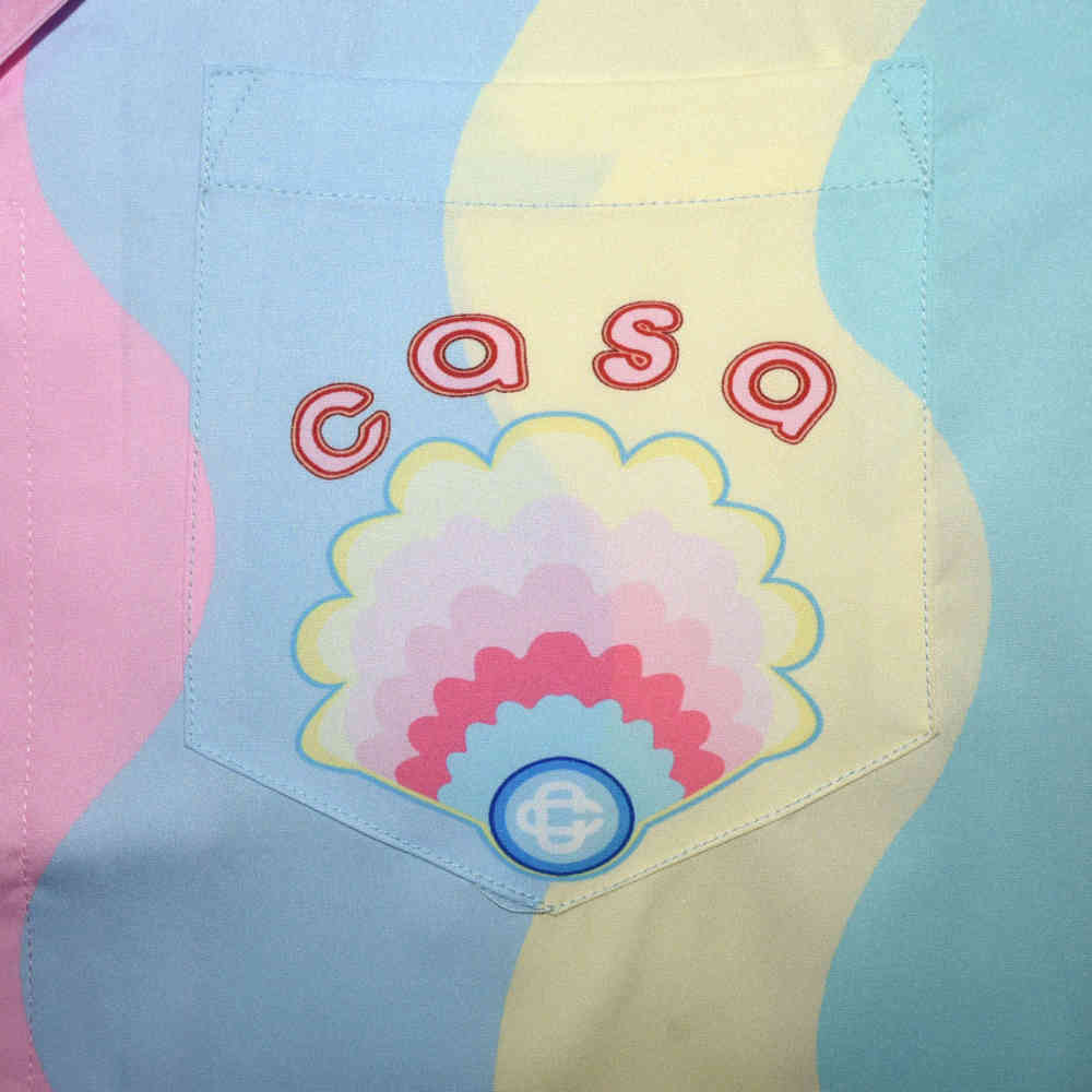 Casablanca Pastel Premium Short Sleeve Shirt & Shorts Combo-thumb-4