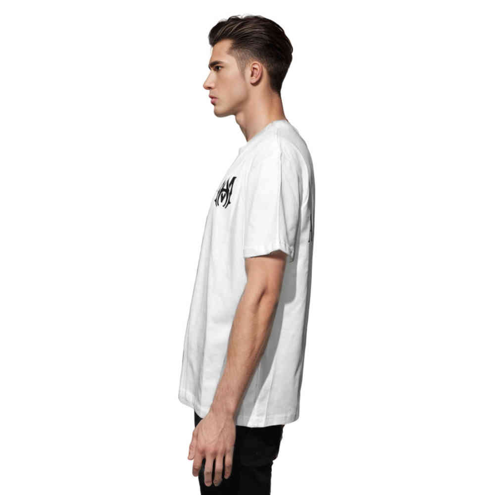 Amiri Logo-patch White Premium Quality T-shirt-thumb-2