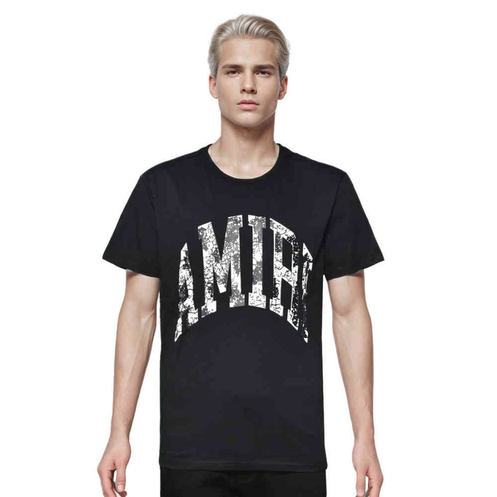 Black Amiri White Premium Bandana Logo T-shirt