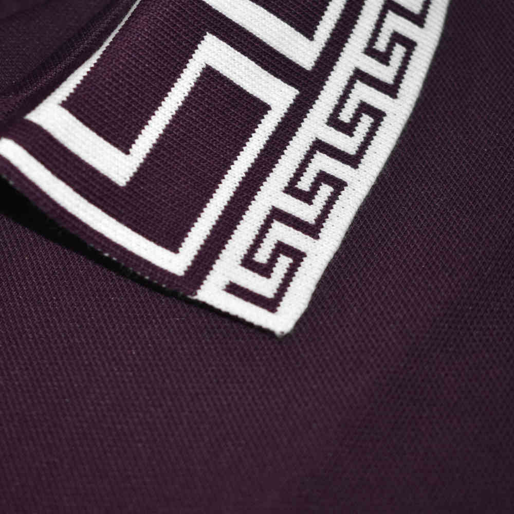 Versace Wine Premium Greca T-shirt-4