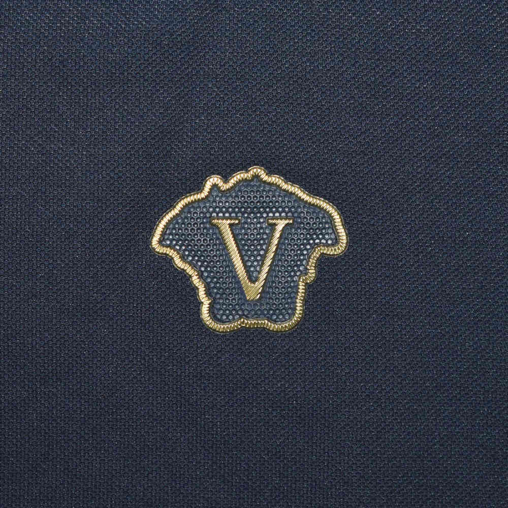 Versace Navy Blue Premium Quality Polo T-shirt-3