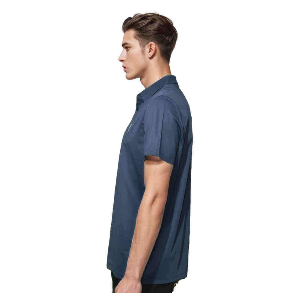 Gucci Navy Blue Premium Quality Polo Tees-2