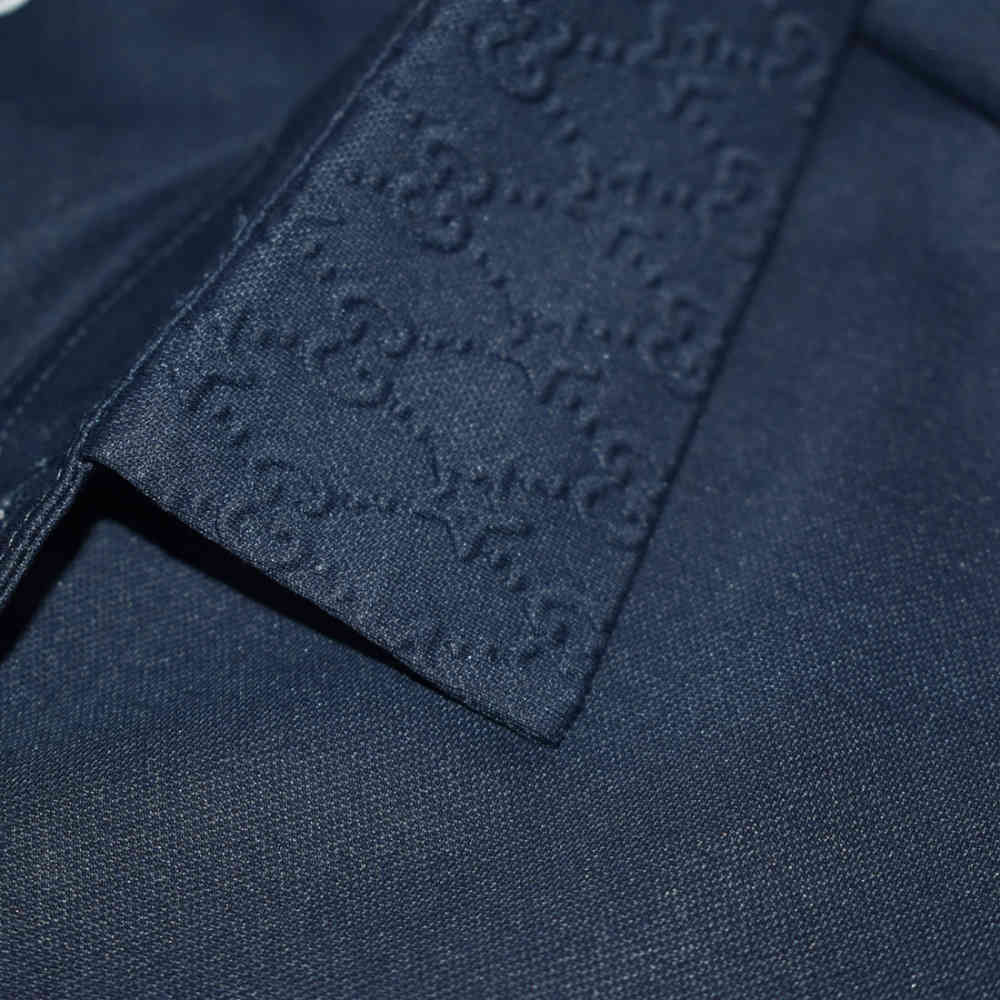 Gucci Navy Blue Premium Quality Polo Tees-4