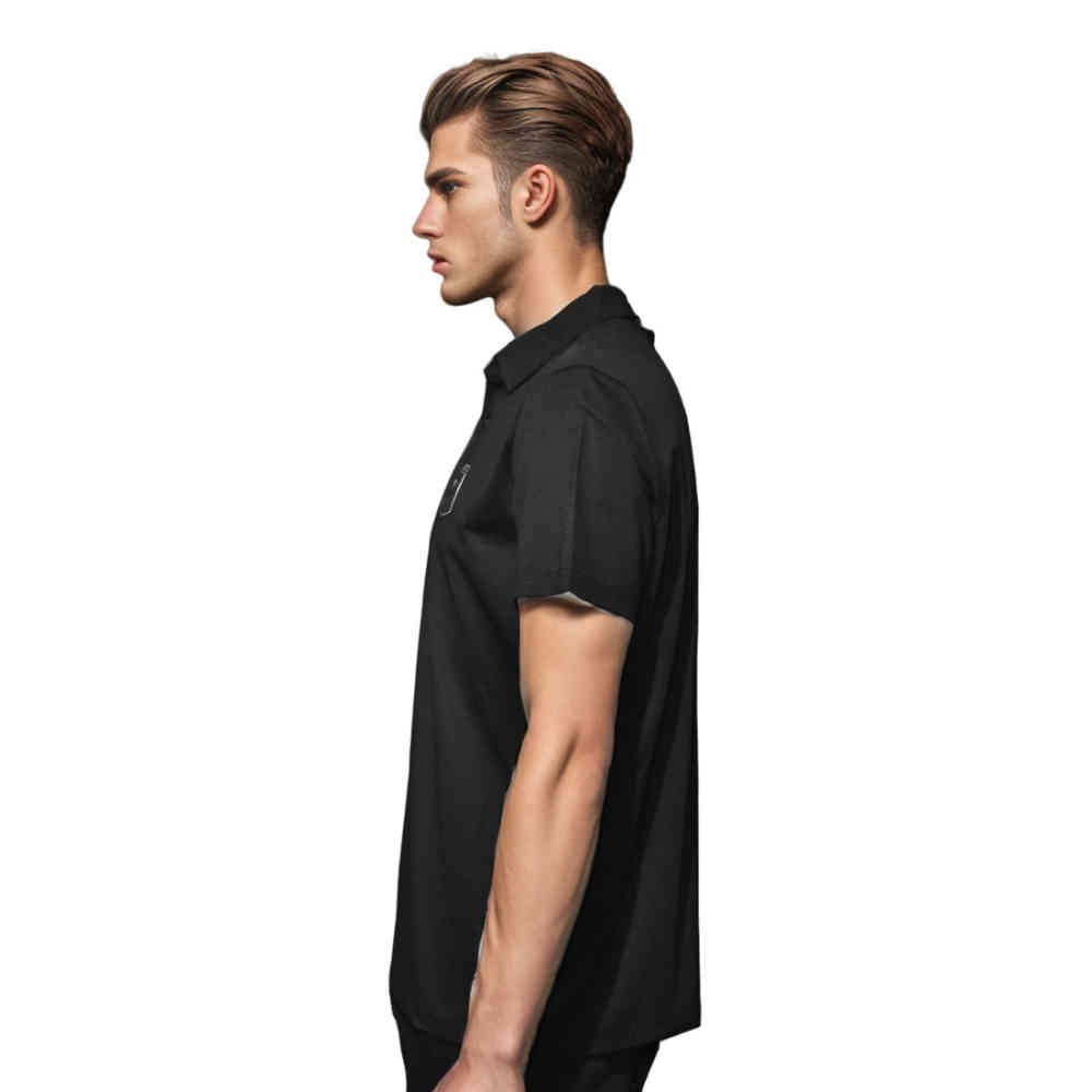 Gucci Black Premium Quality Polo Tees-2