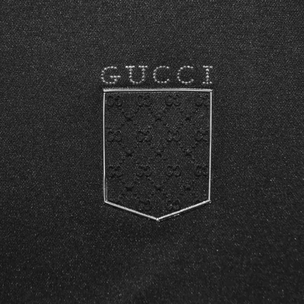 Gucci Black Premium Quality Polo Tees-3