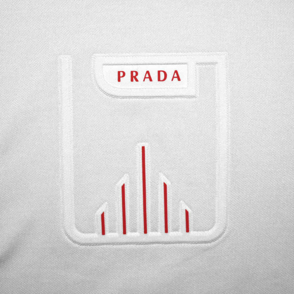 Prada White Premium Quality Polo T-shirt-thumb-3