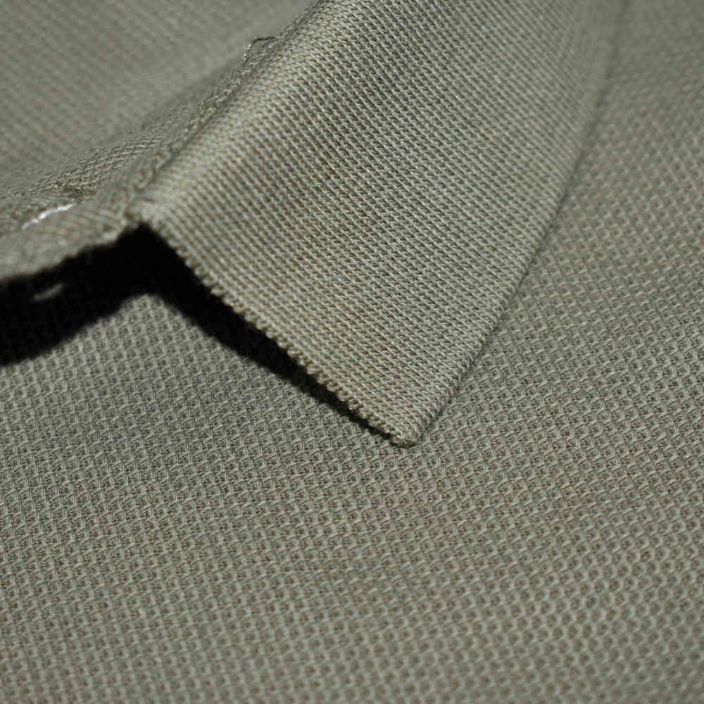 Brunello Cucinelli Green Embroidery Premium Polo T-shirt-4