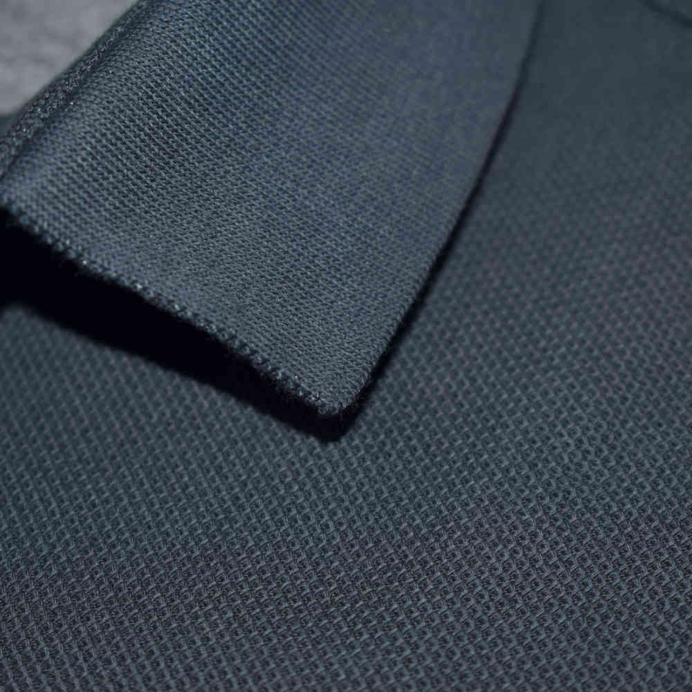 Brunello Cucinelli Dark Grey Embroidery Premium Polo T-shirt-4