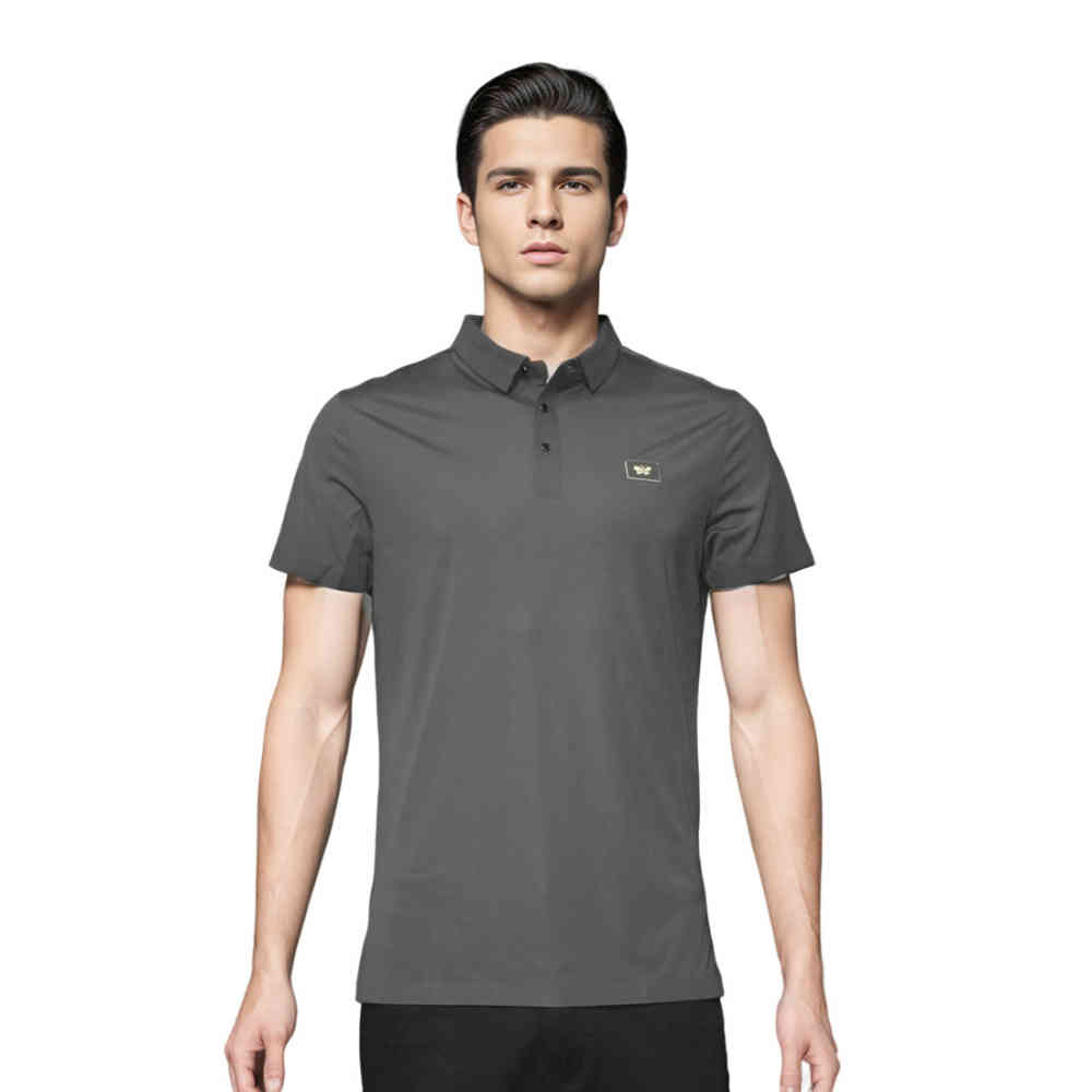 Grey Bottega Veneta White Bee Emboided Premium T-shirt