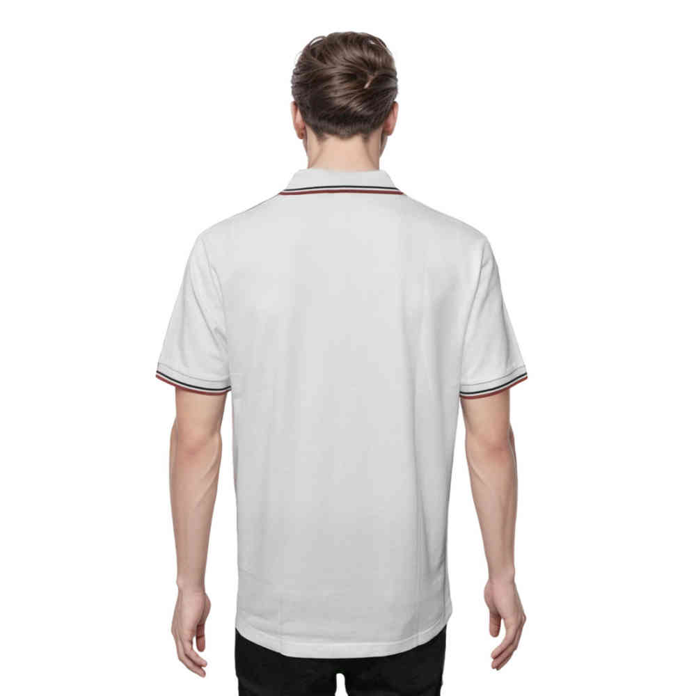 Prada Embossed Logo White Premium Mens T-shirt-thumb-1