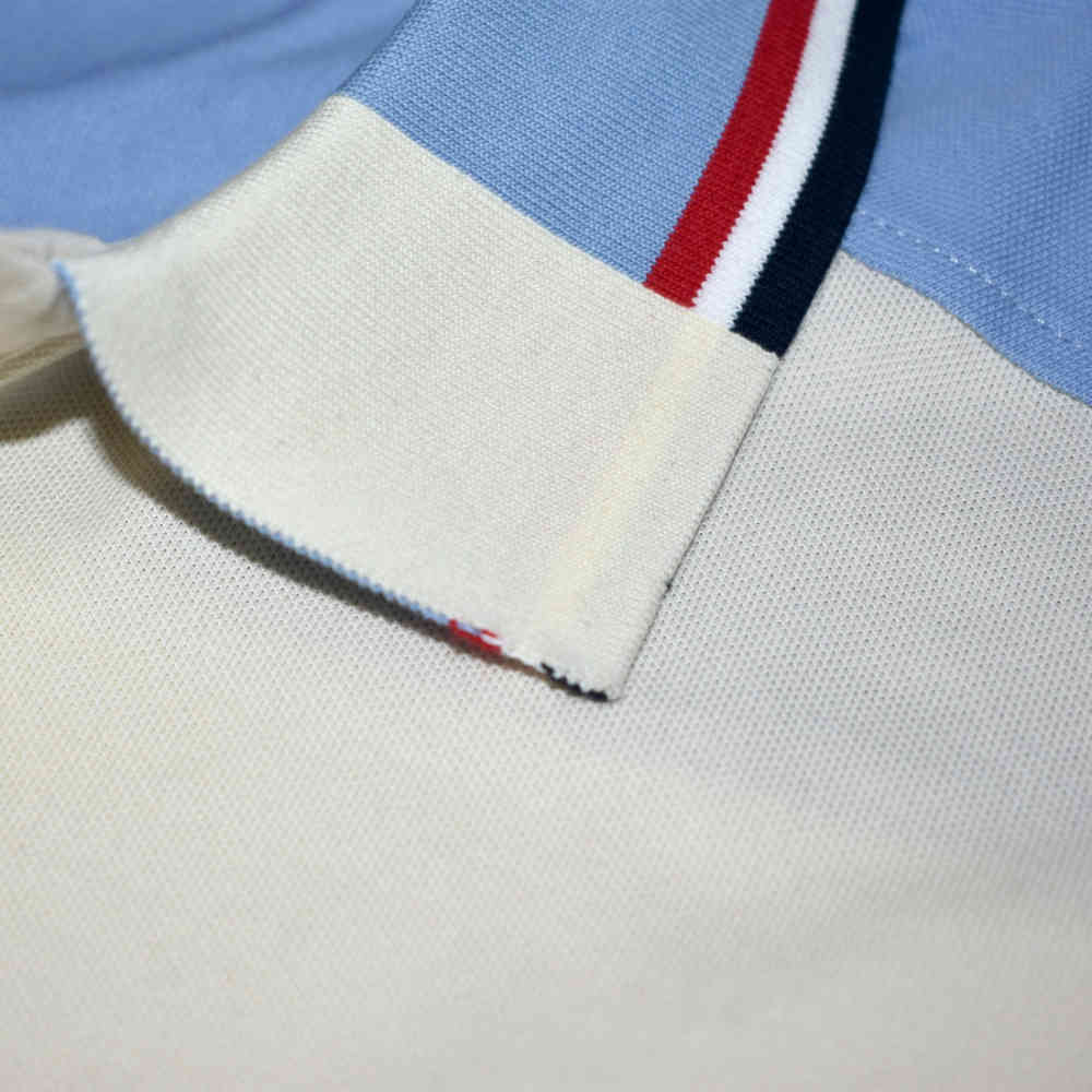 Moncler Logo Print Cream Premium Quality T-shirt-thumb-4
