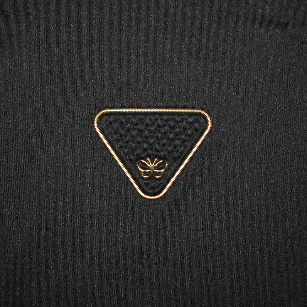 Bottega Veneta Black Premium Quality Polo Tees-3