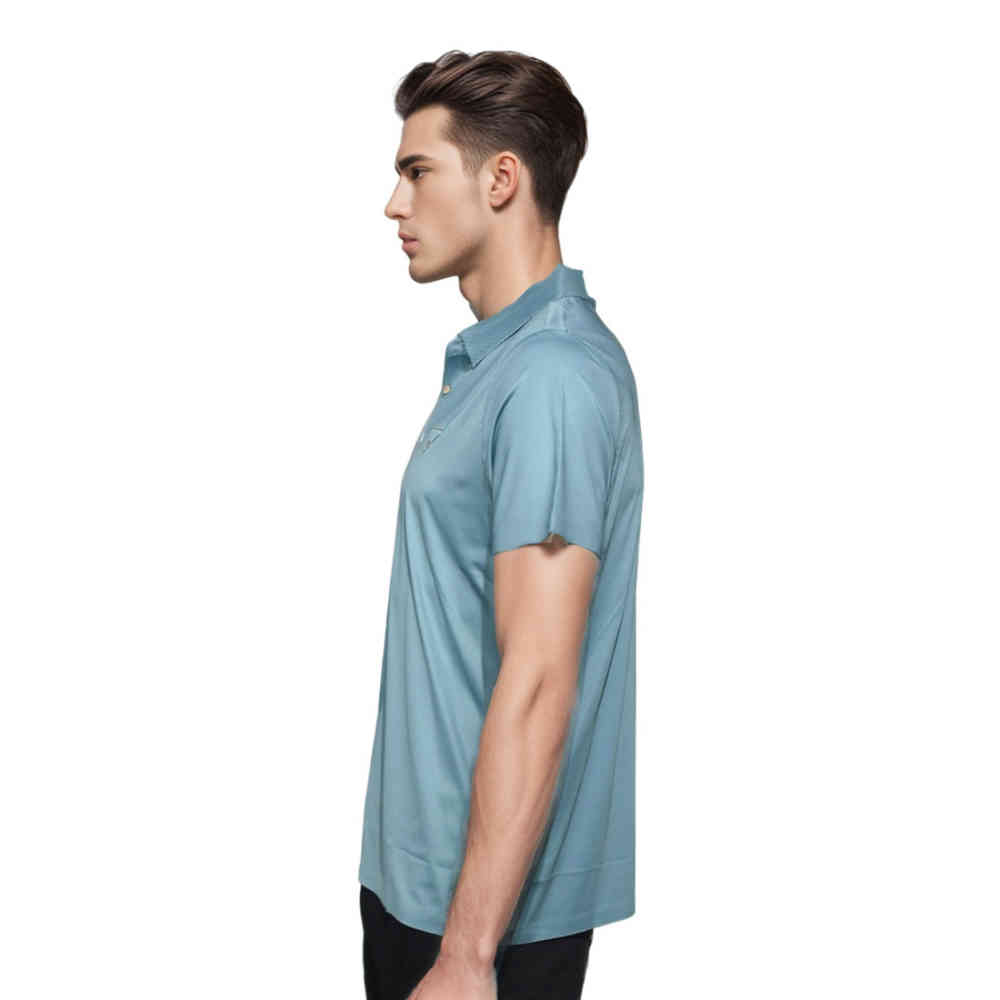 Bottega Veneta Sky Blue Premium Quality Polo Tees-2