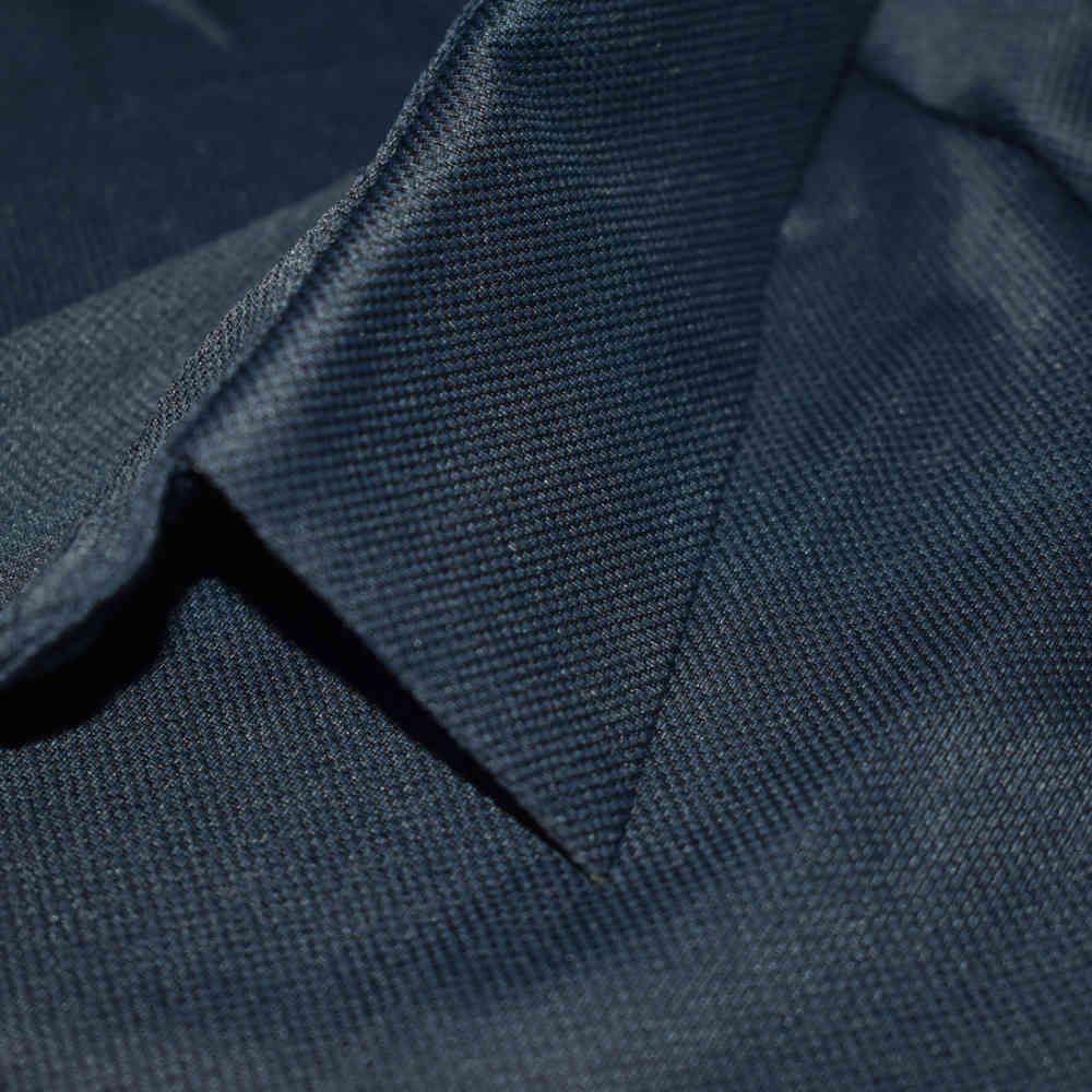 Burberry Embossed Logo Navy Blue Premium Quality Polo T-shirt-thumb-4