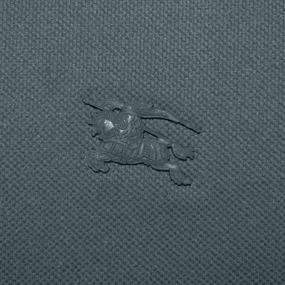 Burberry Embossed Logo Green Premium Quality Polo T-shirt-3