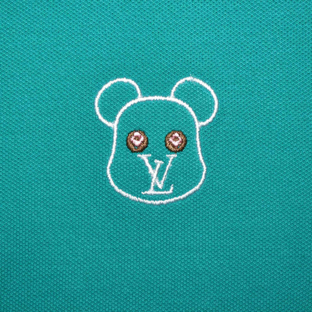 Louis Vuitton Printed Blue Premium Quality T-shirt-3