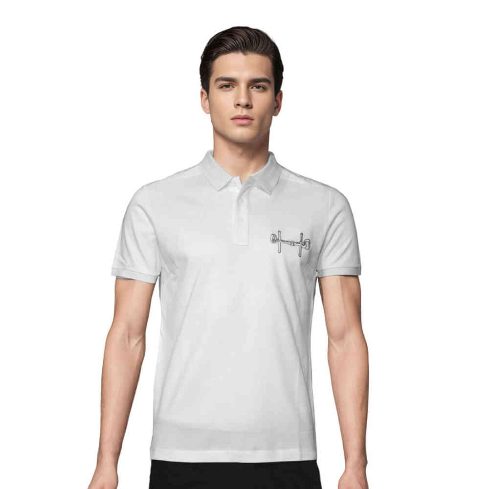 White Hermes Black Premium Quality Tees
