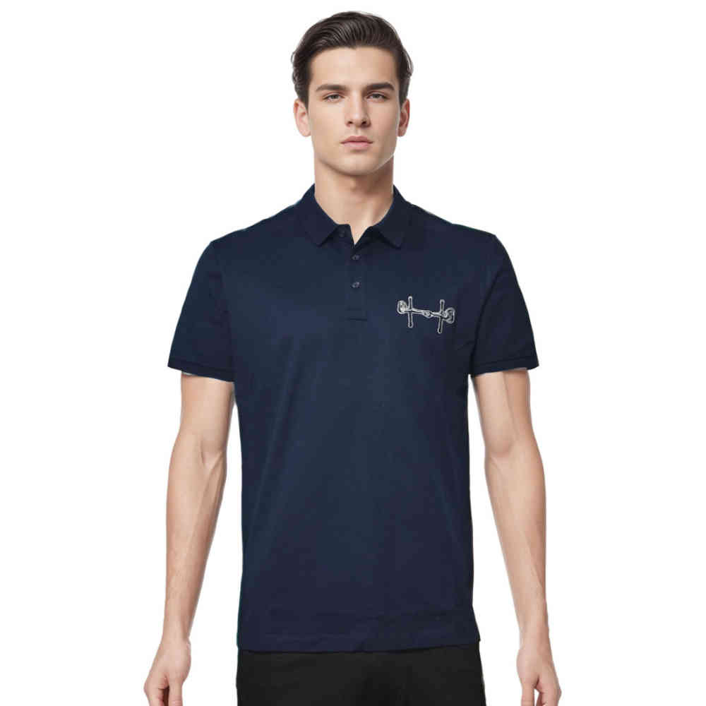 Blue Hermes Black Premium Quality Tees