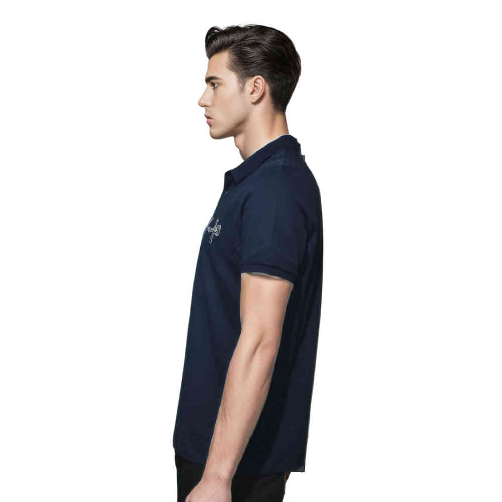 Hermes Blue Premium Quality Tees-thumb-2