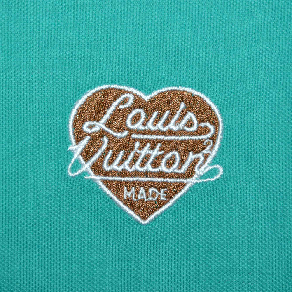 Louis Vuitton Green Premium Quality Tees-thumb-3